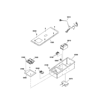 Control Panel Diagram and Parts List for 076197-00  Briggs and Stratton Generator
